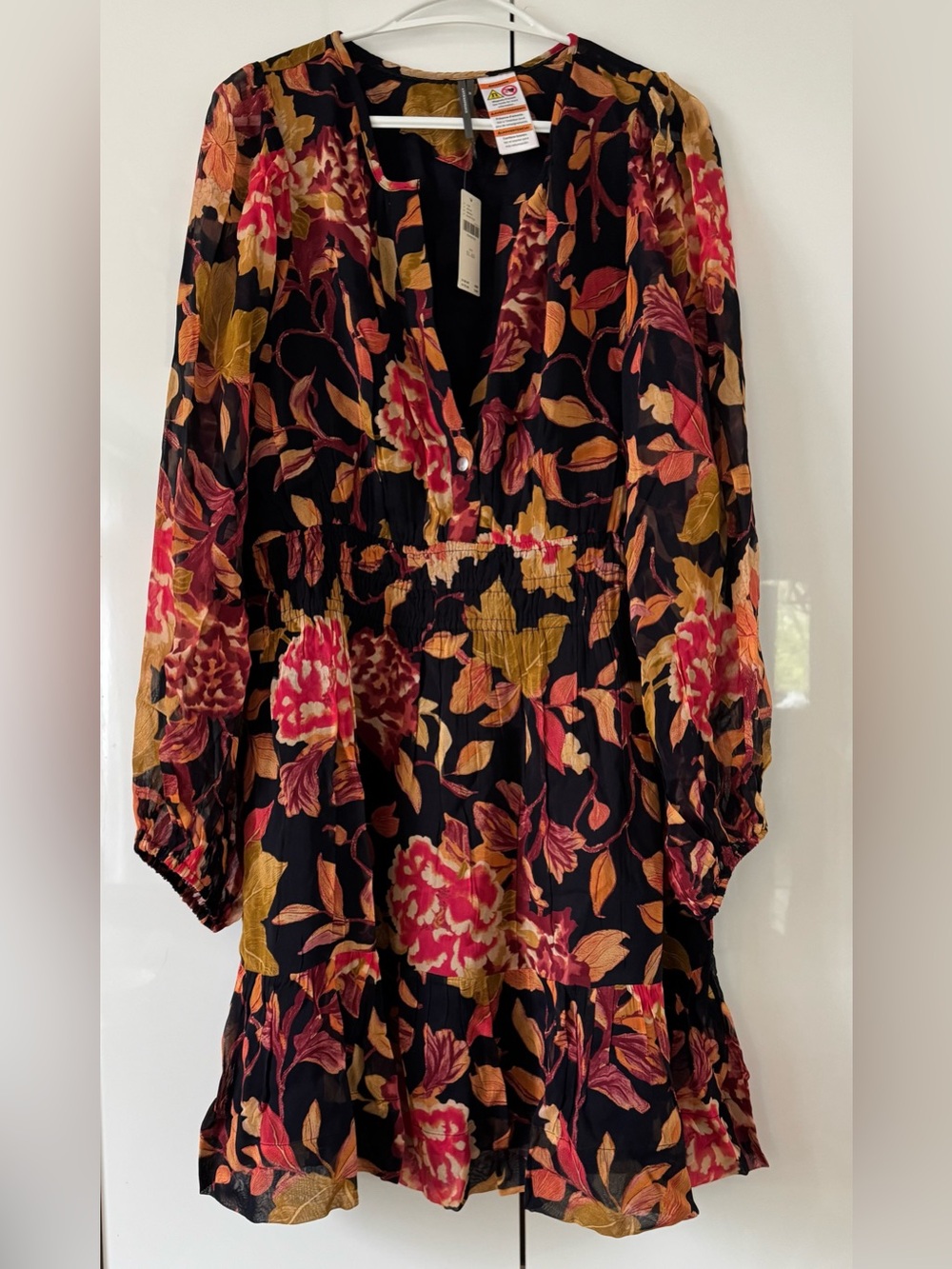 NWT Size XL - The Somerset Mini Dress: Long-Sleeve Edition (NWT US$ 158) - Picture 3 of 12